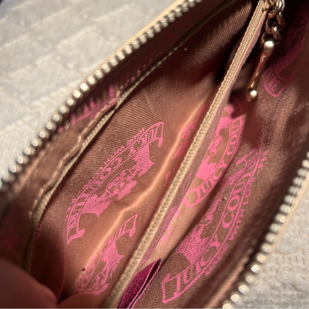 Vintage Iconic Y2K Juicy Couture Velour Baguette Little Bag Purse - Picture 9 of 11